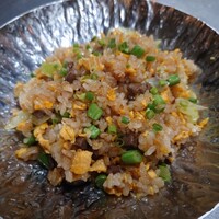 足利マール牛の海老味噌チャーハン