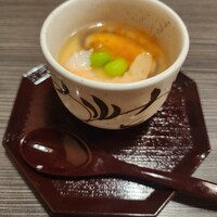 しゃぶしゃぶ 吟半 お台場店 - 冷製茶碗蒸し