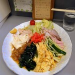 中華そば 七面 - 冷やし中華1500円