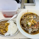 常盤軒 - ミニカレー付き蕎麦