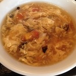 中華料理　Ｏ－３ - ランチセットのスープ