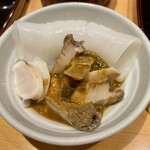 小笹寿し - あわび肝和え