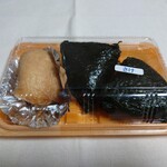 Yamagata ya - いなり寿司(100円)、たらこおにぎり(130円)、さけおにぎり(130円)