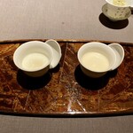 茶禅華 - 杏仁豆腐 温・冷