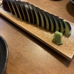 食彩厨　たなか - 水茄子の刺身