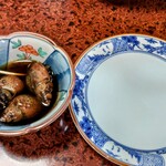 大衆酒場 まるちゃん - 黒バイ貝の煮付け