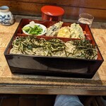 Oomoriya - 箱天ぷら蕎麦