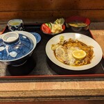 Oomoriya - カツ煮定食
