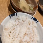 牛たん料理 錦町たん屋びぜん - スープ美味しかった〜( ´∀｀)お代わりお代わり！！