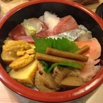 松寿し - ランチ海鮮丼1,000円