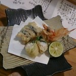 食らんど もっちゃん - 松茸はさみ揚げ