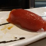 末広寿司 - 本鮪赤身の漬け