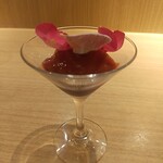RISTORANTE IL NODO - 木苺、黒米、薔薇
