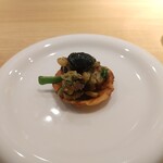 RISTORANTE IL NODO - サザエのつぼ焼きのタルト