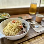 4D studio meili cafe - トマトとカツオのカッペリーニ（8月限定）