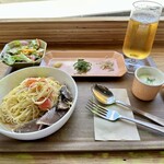 4D studio meili cafe - トマトとカツオのカッペリーニ（8月限定）