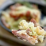 4D studio meili cafe - 今月のスキレットドリア（夏野菜とベーコンのトマト味）サラダ・スープ付き