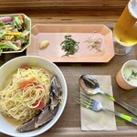 4D studio meili cafe - トマトとカツオのカッペリーニ（8月限定）