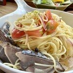 4D studio meili cafe - トマトとカツオのカッペリーニ（8月限定）