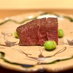 おにく 花柳 - ◎シャトーブリアン炭火焼きは絶品❗️