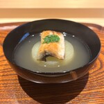 おにく 花柳 - ◆鰻と加賀太きゅうりの椀物
