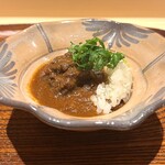 おにく 花柳 - ◆和牛一口カレー