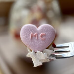 4D studio meili cafe - クロッフルのベリーパフェ（練乳ムースとベリーソース）