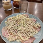 吉六家 - チャーシューのカルパッチョ　600円