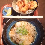 Bisutoro Furasan No Ryouriten - 冷ぶっかけそば&海老天丼