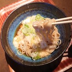 Bisutoro Furasan No Ryouriten - 麺のリフトアップ