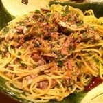 器楽亭 - 【2013年8月再訪】2回目の訪問：新秋刀魚のぺぺロンチーノ