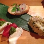 Shouya Teru - 前菜三種盛り