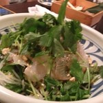 Shouya Teru - 水菜とダイコンのシーフードサラダ