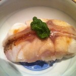 器楽亭 - 【2013年8月再訪】1回目の訪問：ノドグロの蒸し寿司