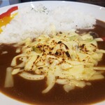 欧風カレー グレース - 野菜カレー(950円)　焼きチーズトッピング(300円) 　1,250円