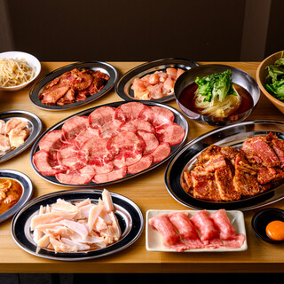 Perfect for parties with all-you-can-drink included! Yakiniku (Grilled meat) course starts from 3,480 yen!