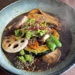 Supukari Nagi - 野菜カリー、辛さ3