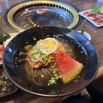 春香苑 - 冷麺＋カルビ＋ライスで1500円！