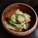 Shinshuu Erumu - ランチのサラダ