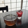 Saien Resutoran Nono Kaze - 冷たい麦茶、赤紫蘇ジュース