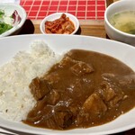 炭火焼肉衛門 - 牛すじカレー