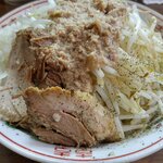 ラーメン荘 これが好きだから - 塩和え麺200g(ニンニク.野菜.アブラ)