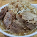 ラーメン荘 これが好きだから - 豚Wラーメン(300g.ヤサイ.アブラ)