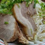 ラーメン荘 これが好きだから - 特別塩ラーメン(300g.ニンニク.ヤサイ.アブラ)＋豚
