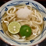 丸亀製麺 - 料理写真:「すだちおろし冷かけうどん(並)」520円也。税込。