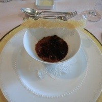 レストラン シェ・オカ - 淡路産たまねぎのコンポート　フォアグラプラン