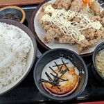 小木曽屋玄治郎 - 山賊焼き定食￥850      とろろ￥170