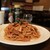タピオラ - 料理写真:ナポリタンスパゲッティ  と  ヨーグルト