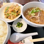 Futabaen - 玉子入り野菜炒め定食