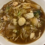 日高屋 - うま煮そば的なヤーツ…味は…うーむ…微妙